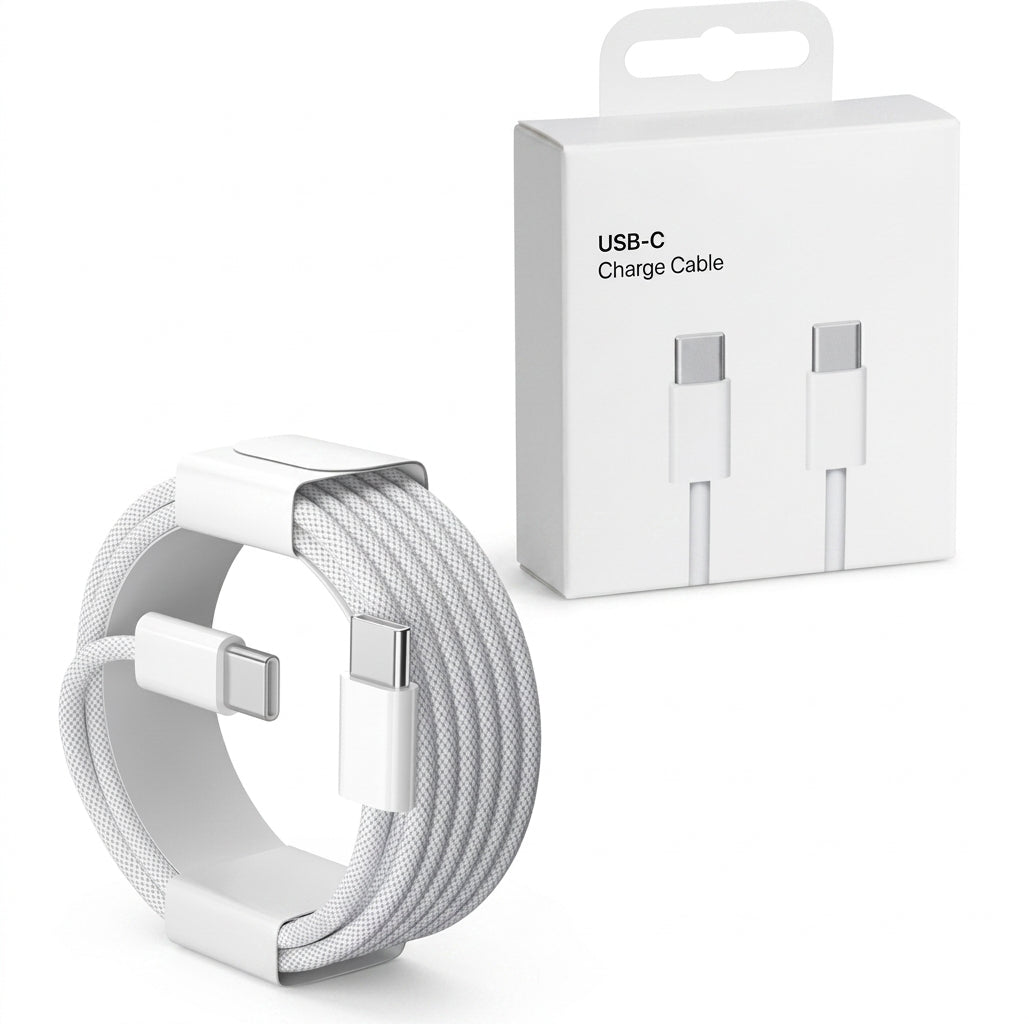 GridLite™USB-C to USB-C, Braided Type-C Fast Charge Cable