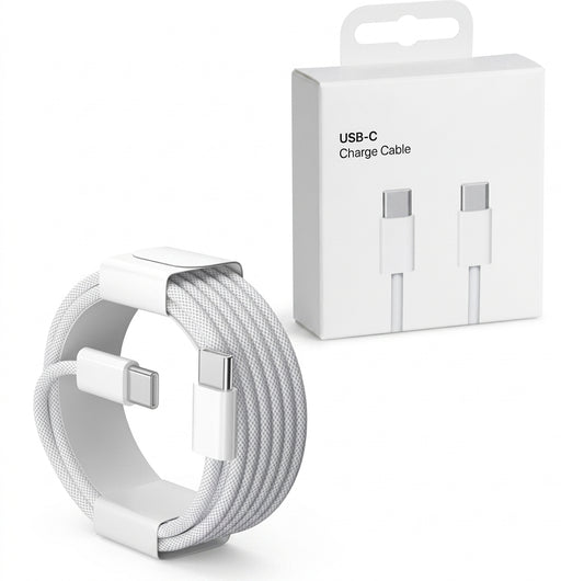 GridLite™USB-C to USB-C, Braided Type-C Fast Charge Cable